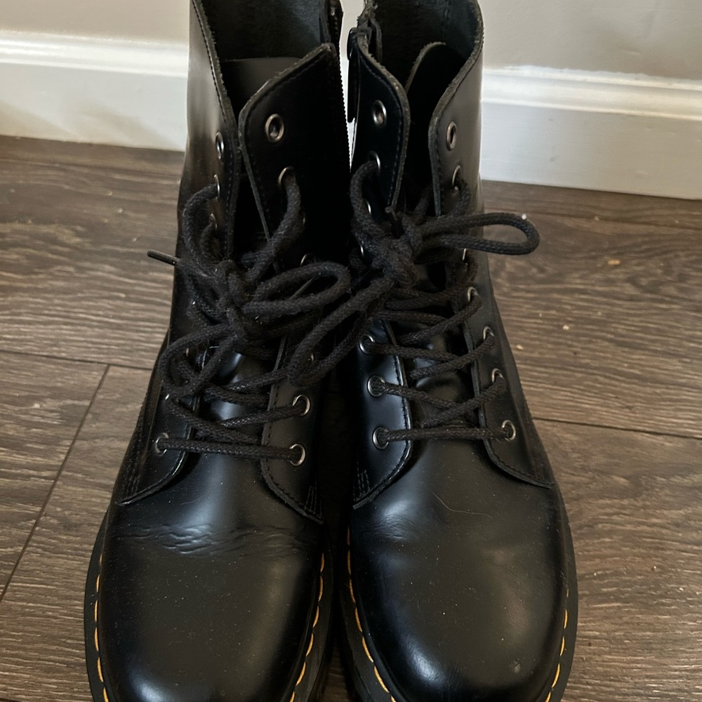 Classic Black Leather Boots